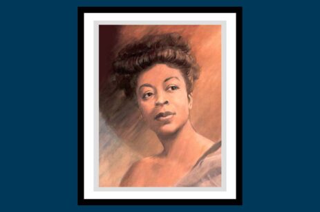 Painting of Syvilla Fort.