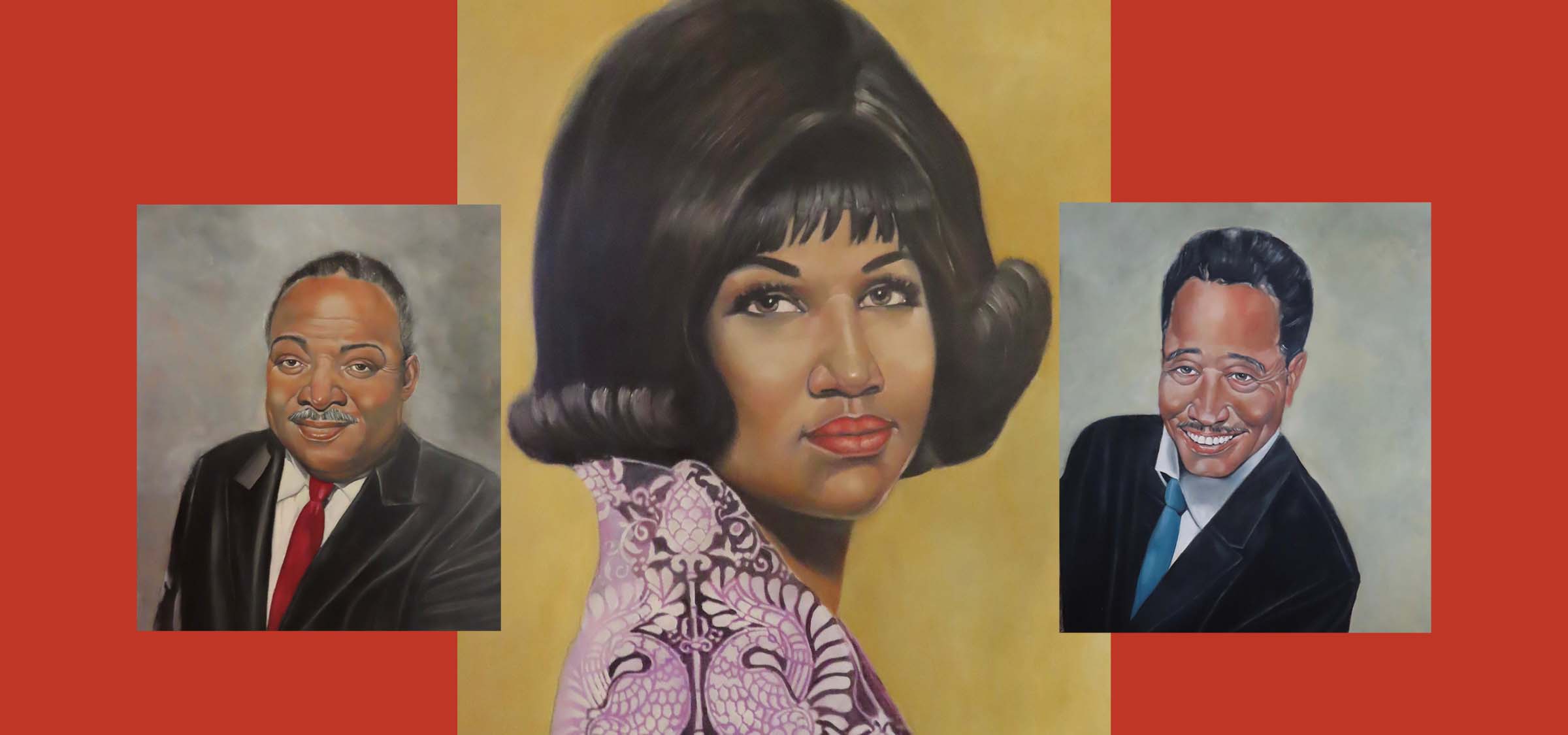 Collage of African-American portraits.
