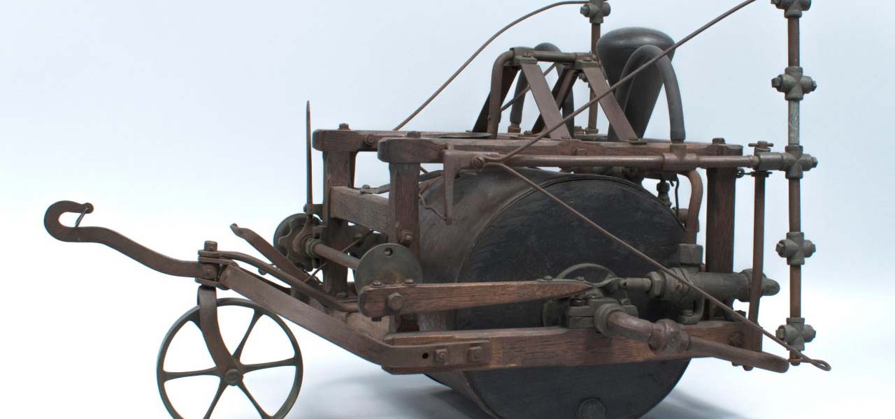 Old iron farming invention.