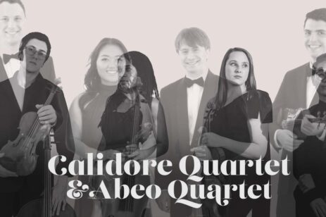 Photo of a quartet.