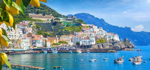The Amalfi coast.
