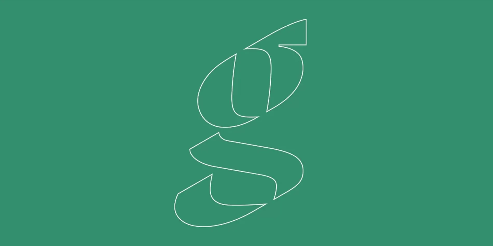 Gage logo on green background