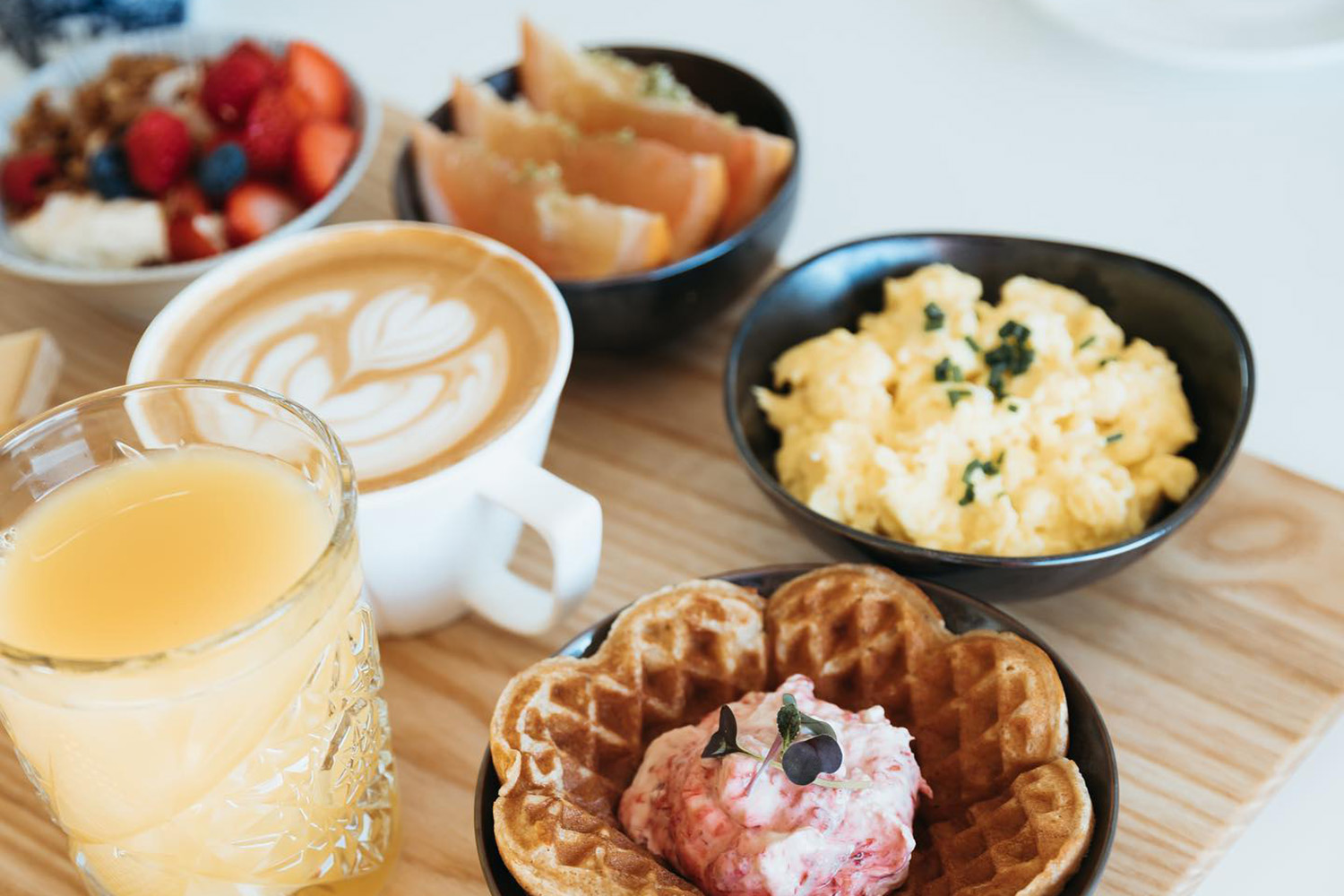 breakfast food spread