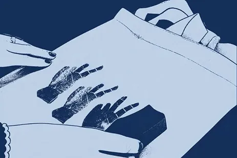 block printing illustration