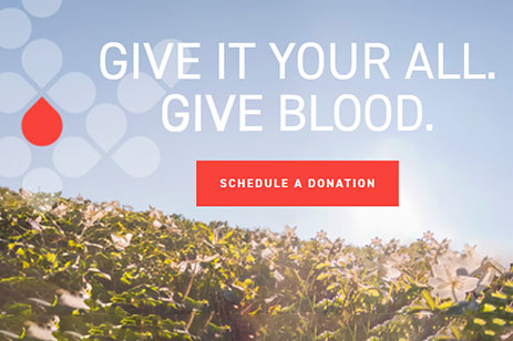 Blood drive ad