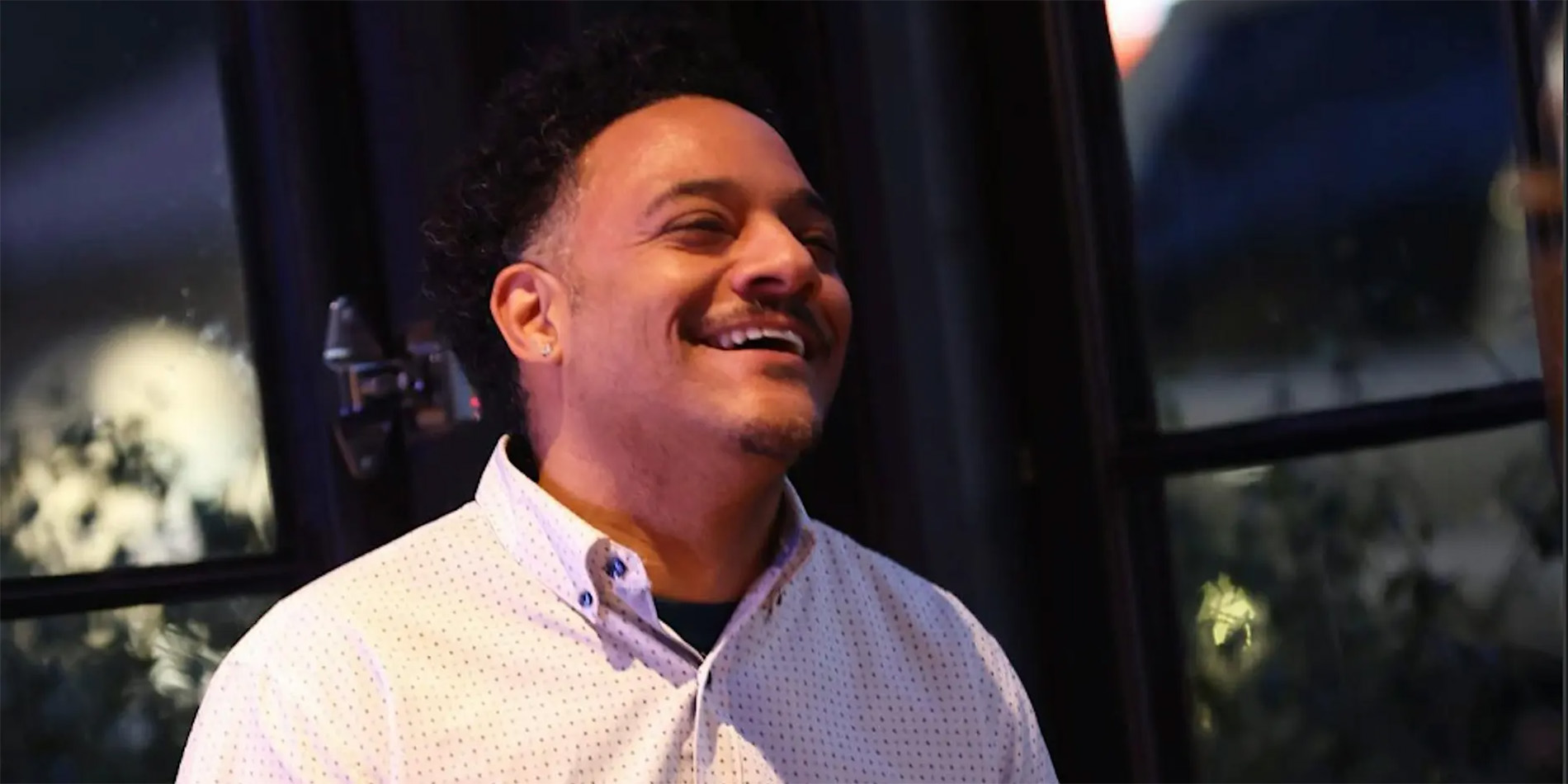 person smiling