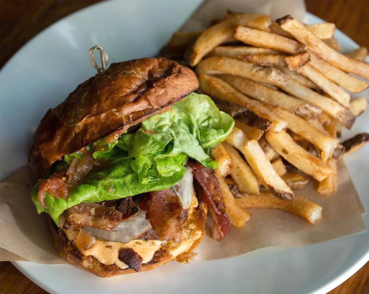 burger & fries