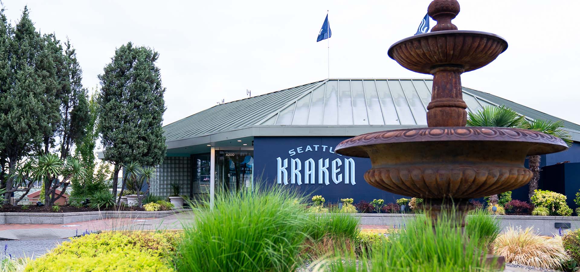 Storefront of the Seattle Kraken Hockey team