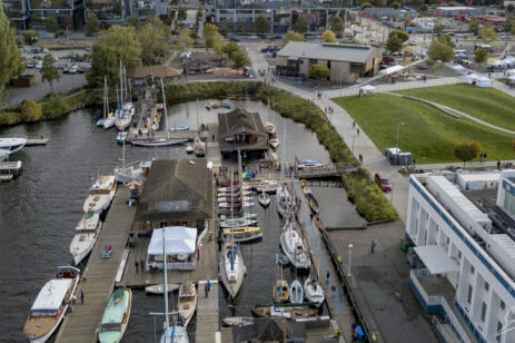 aerial view of CWB