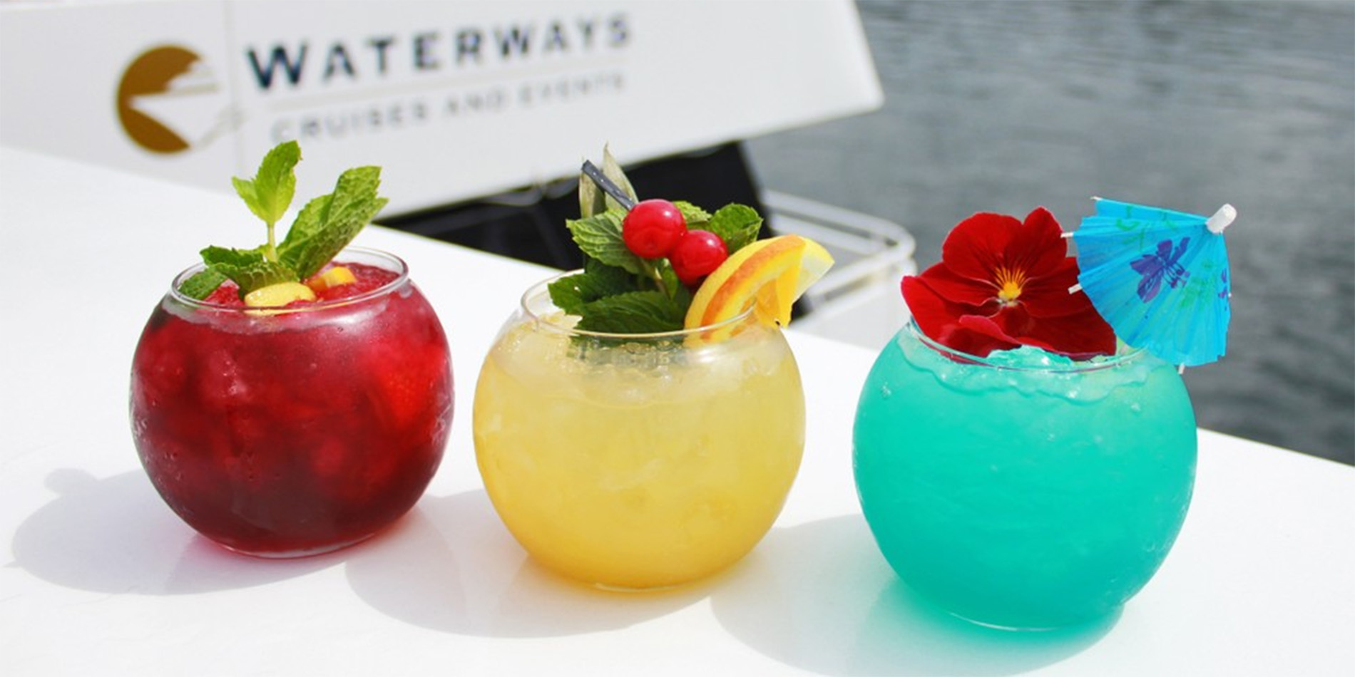 three cocktails