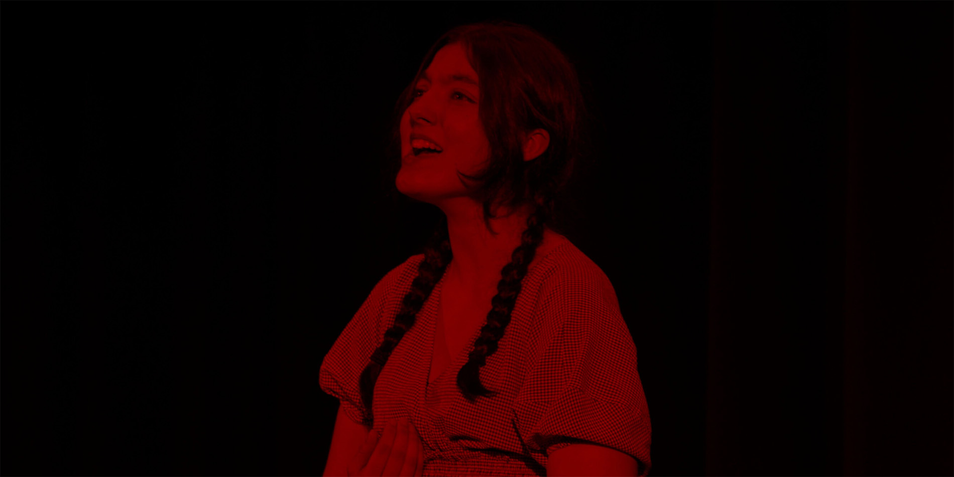 person singing
