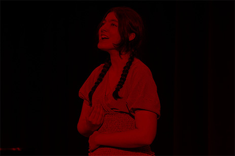 person singing