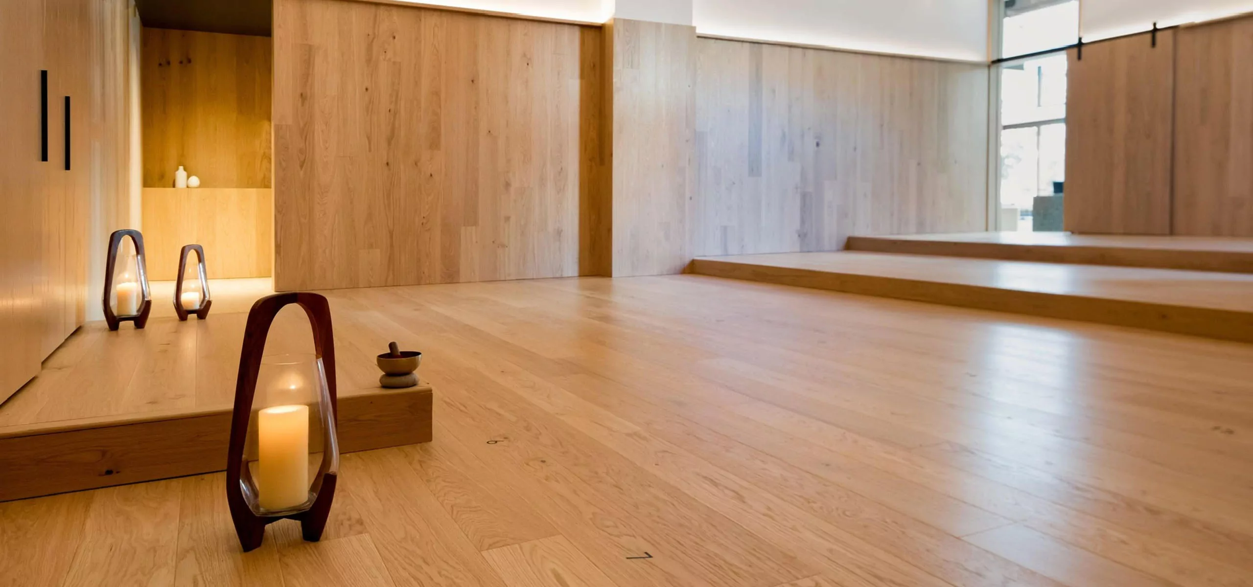 yoga studio interior