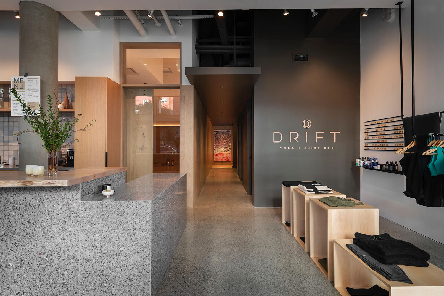 DRIFT yoga interior