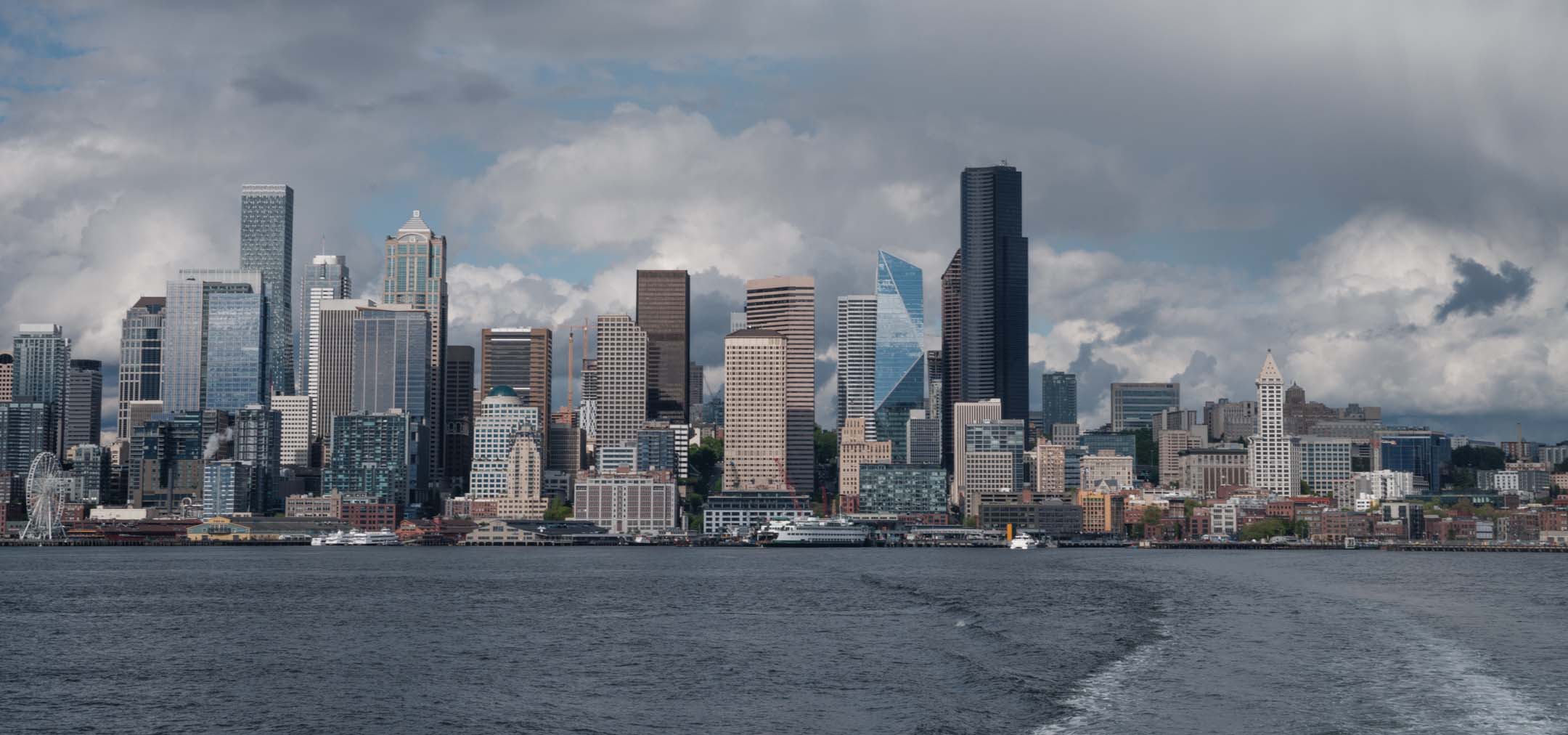 Photo of the Seattle skyline.