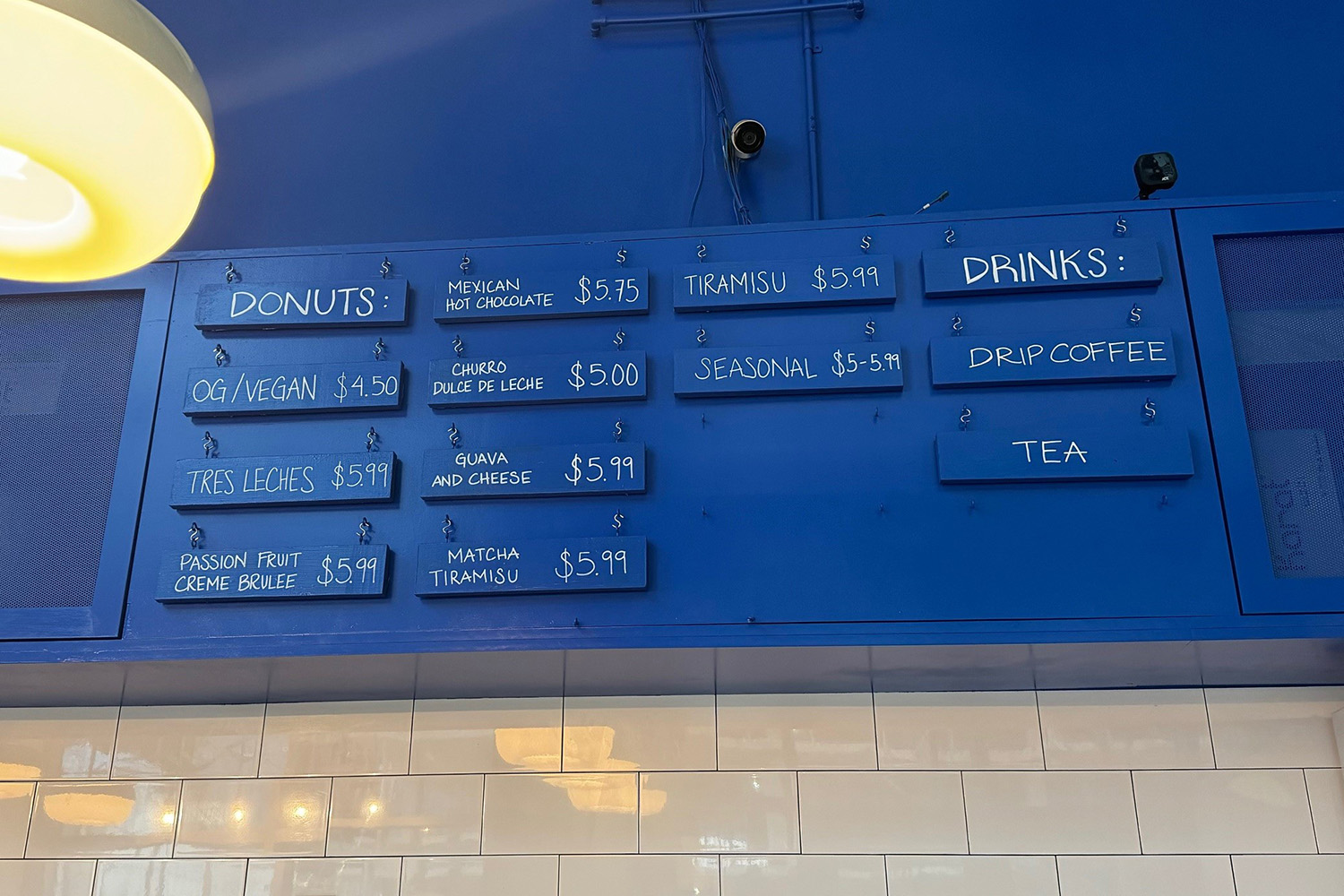 donut menu