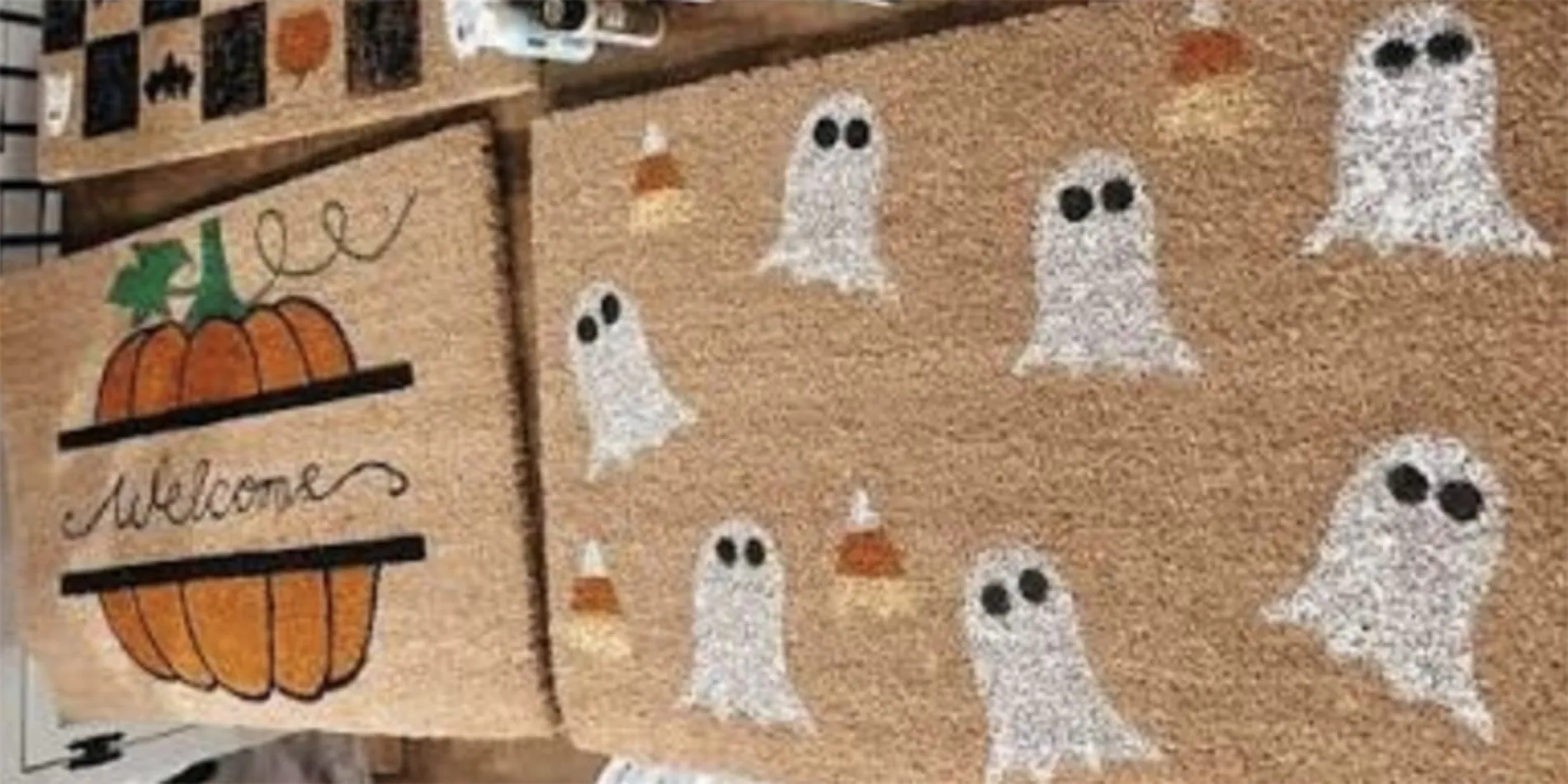 painted doormats