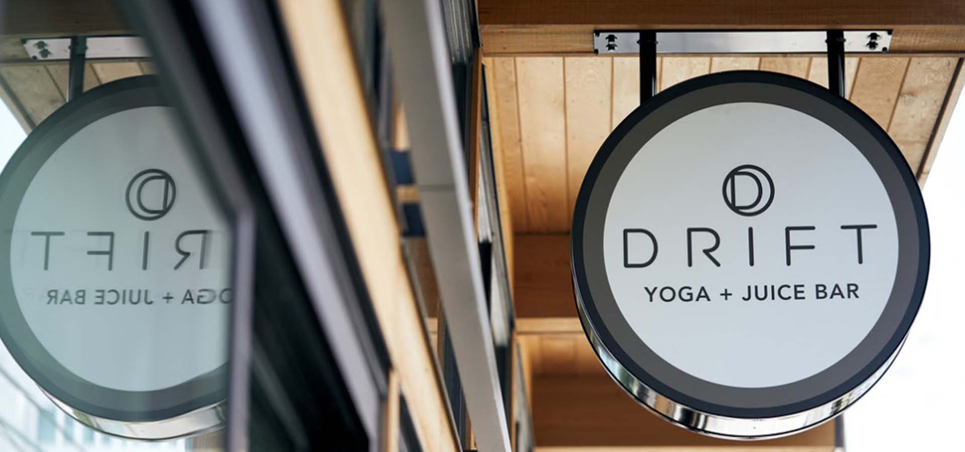 Round marquee for yoga studio
