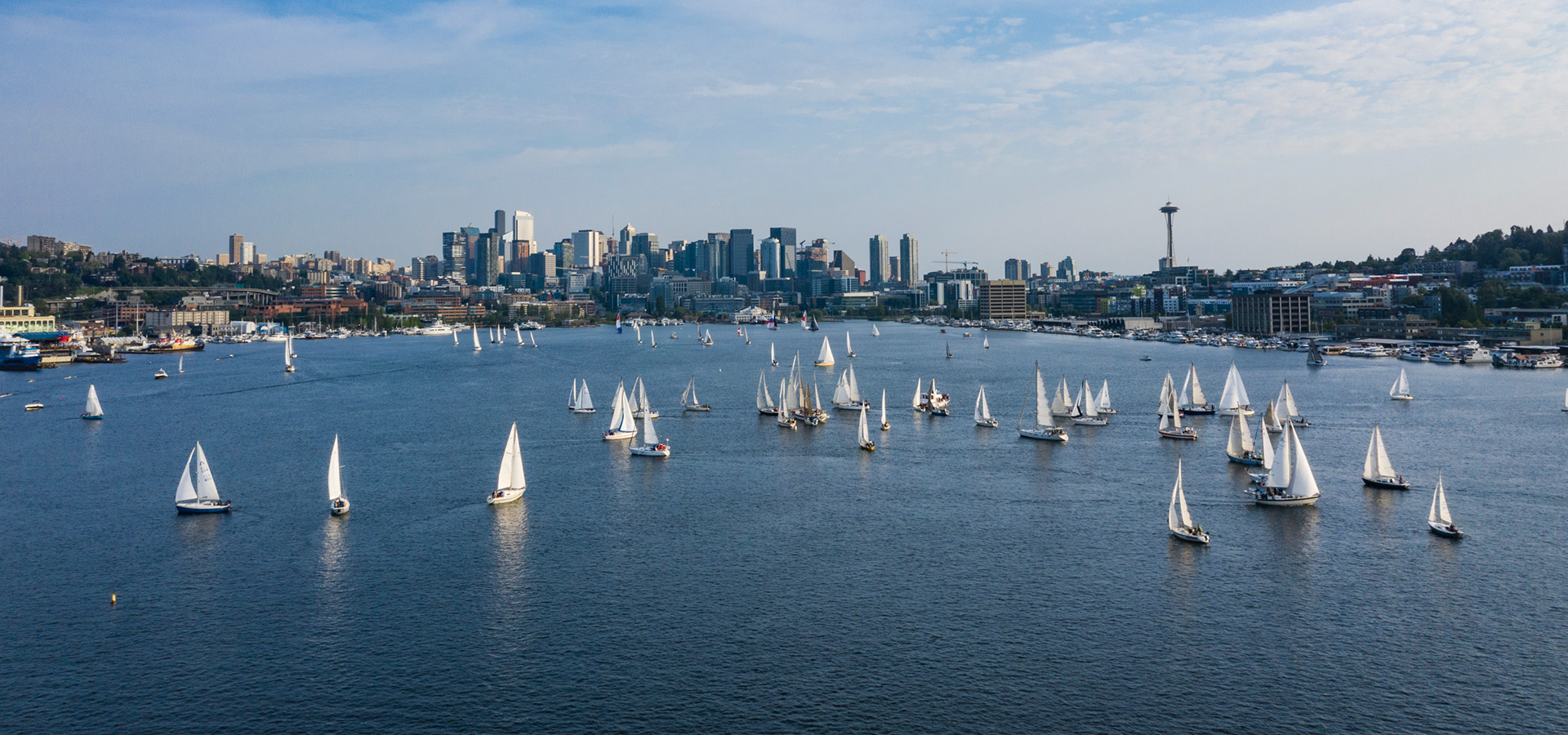 boats on Lake Union