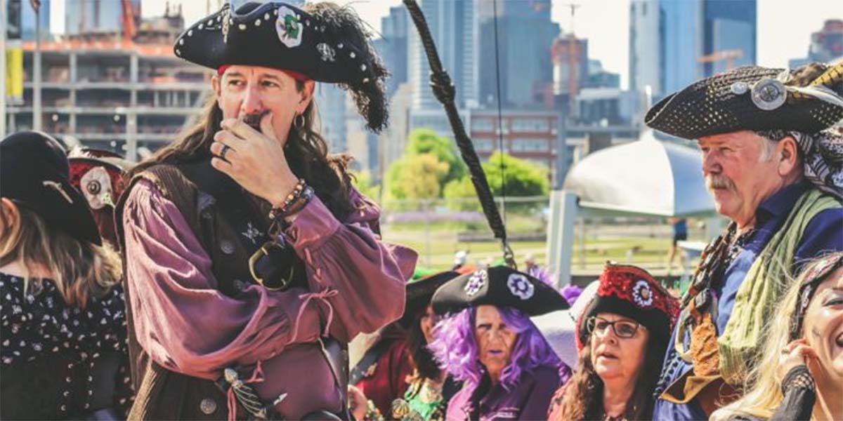 adults dressed as pirates
