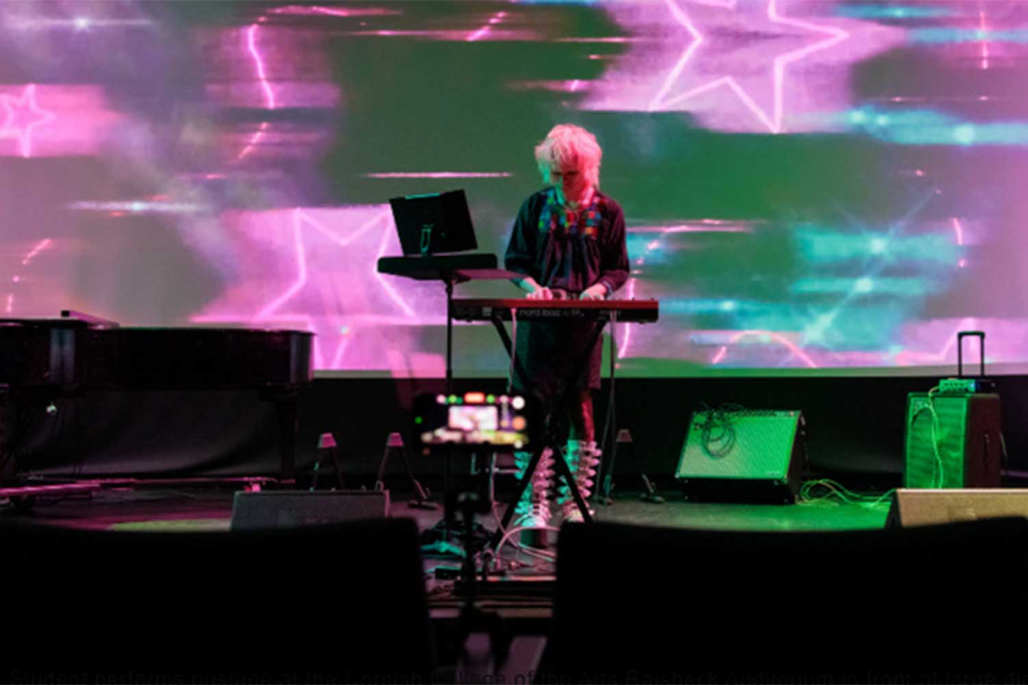 musician performing