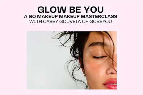 close up of woman's face