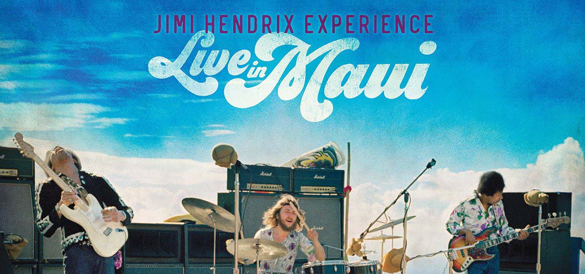 Jimi Hendrix live in Maui.
