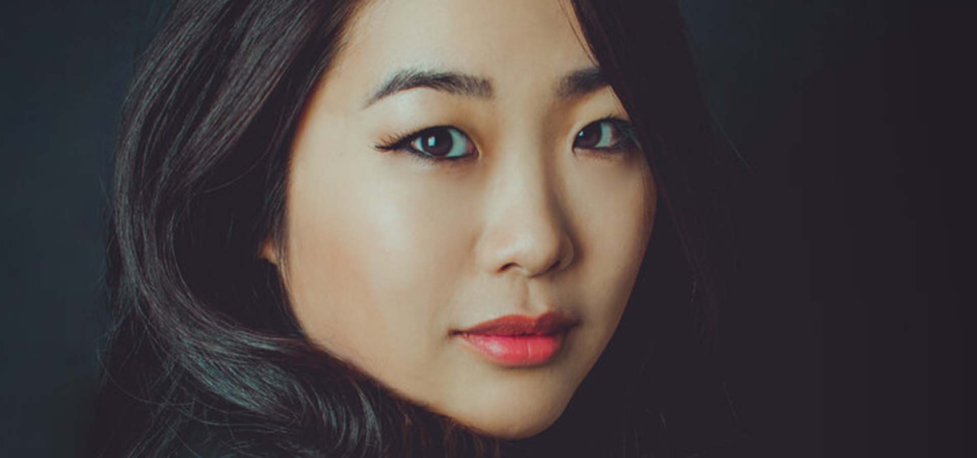 Portrait of an Asian American women in black