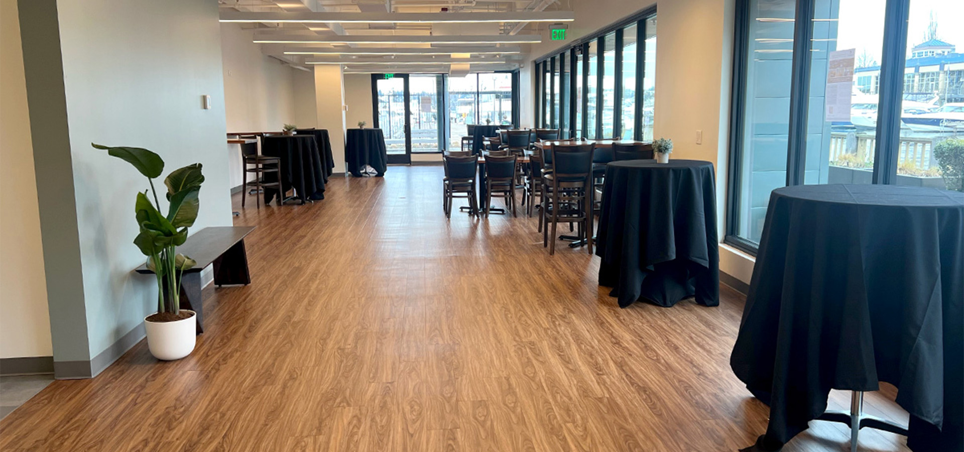 Lakeside Event Venue interior