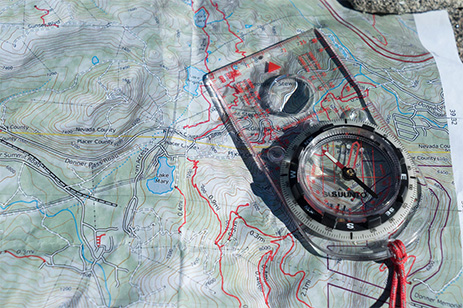 map and compass