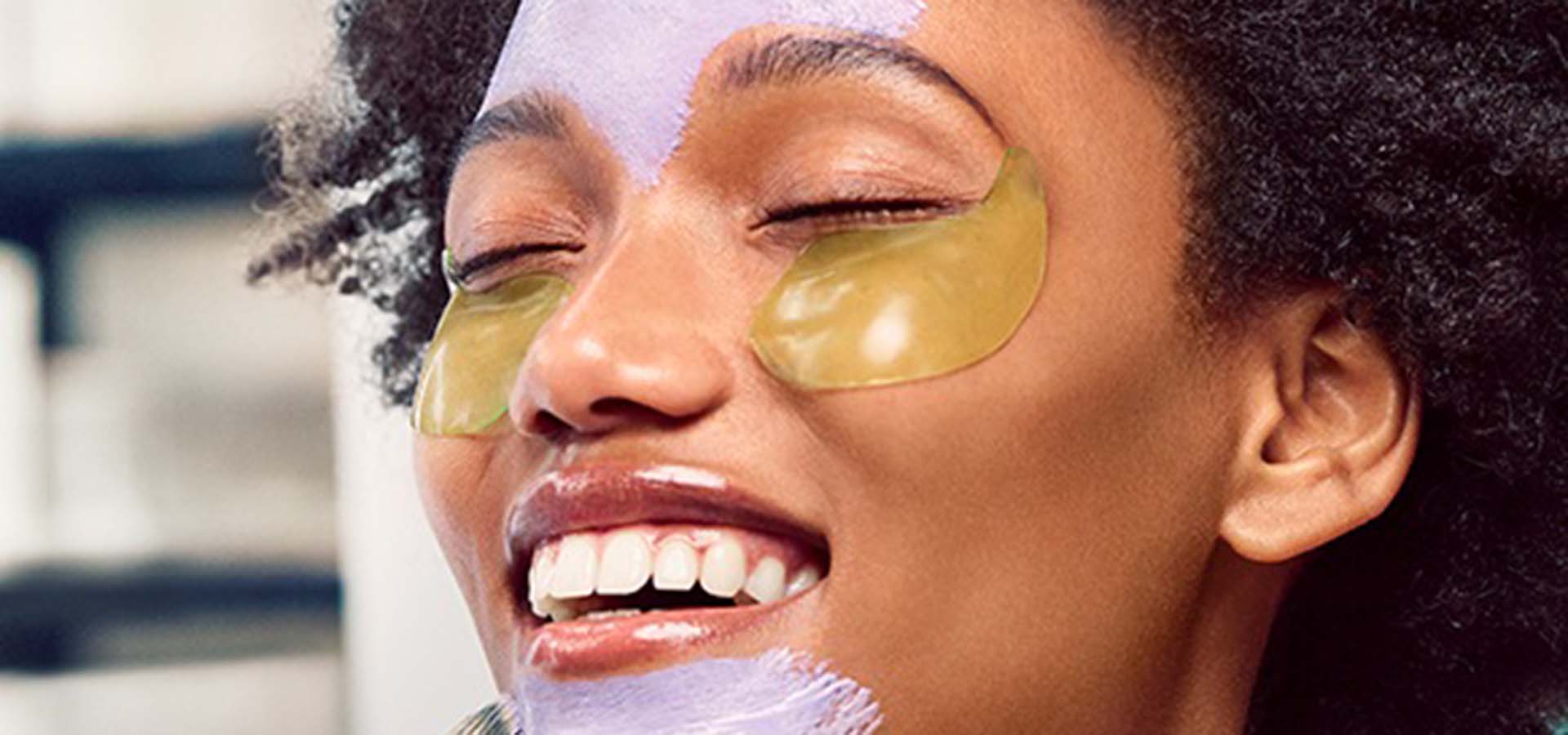 Image of woman getting facial