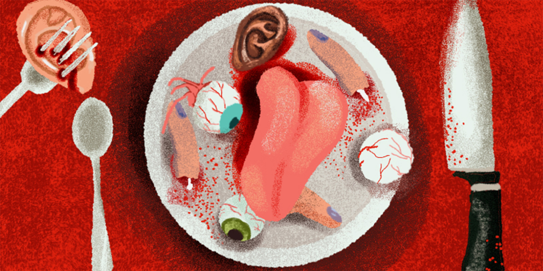 painting of food
