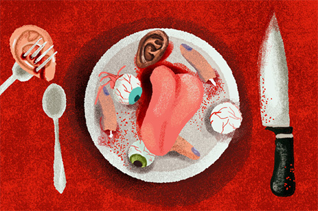 painting of food