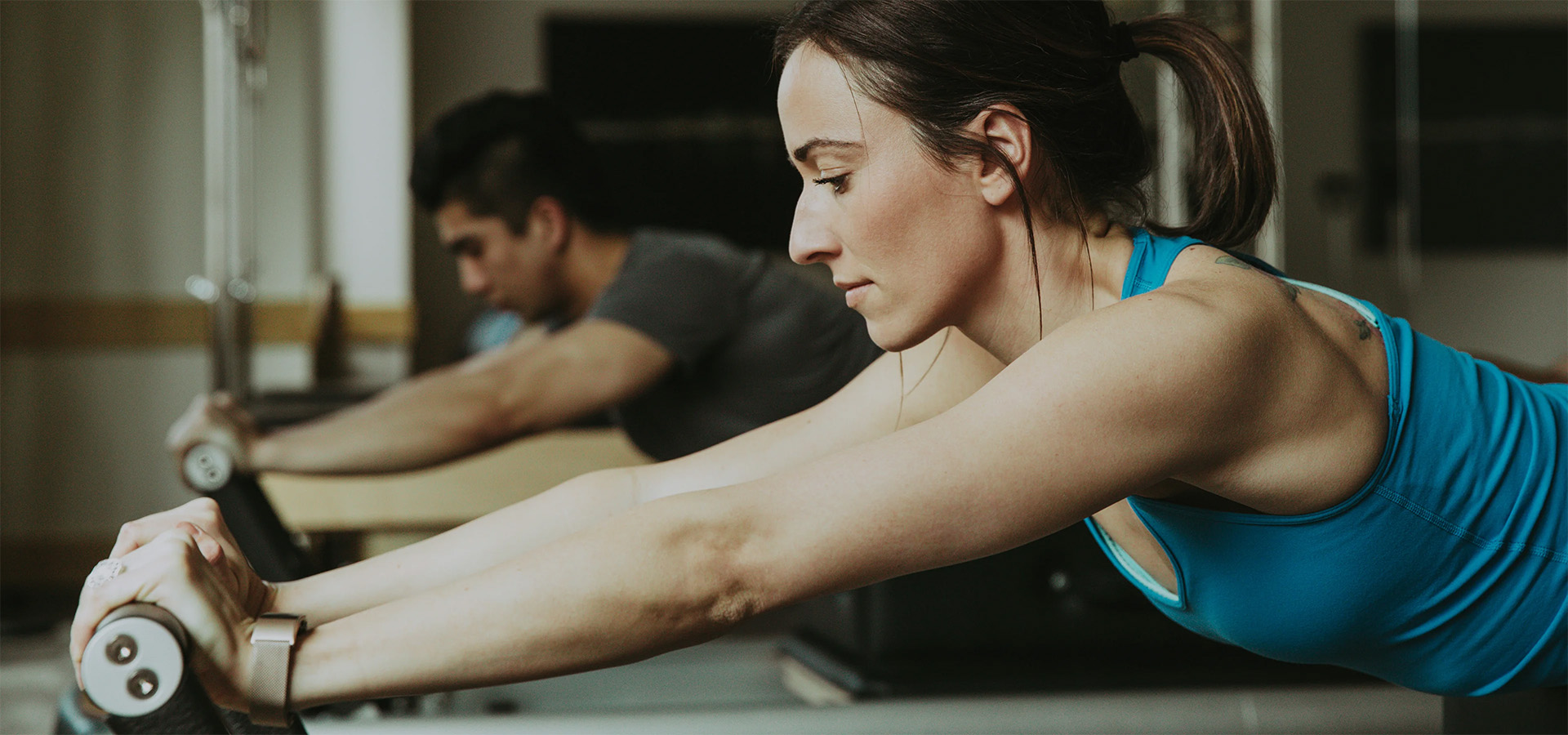 Image of people working out