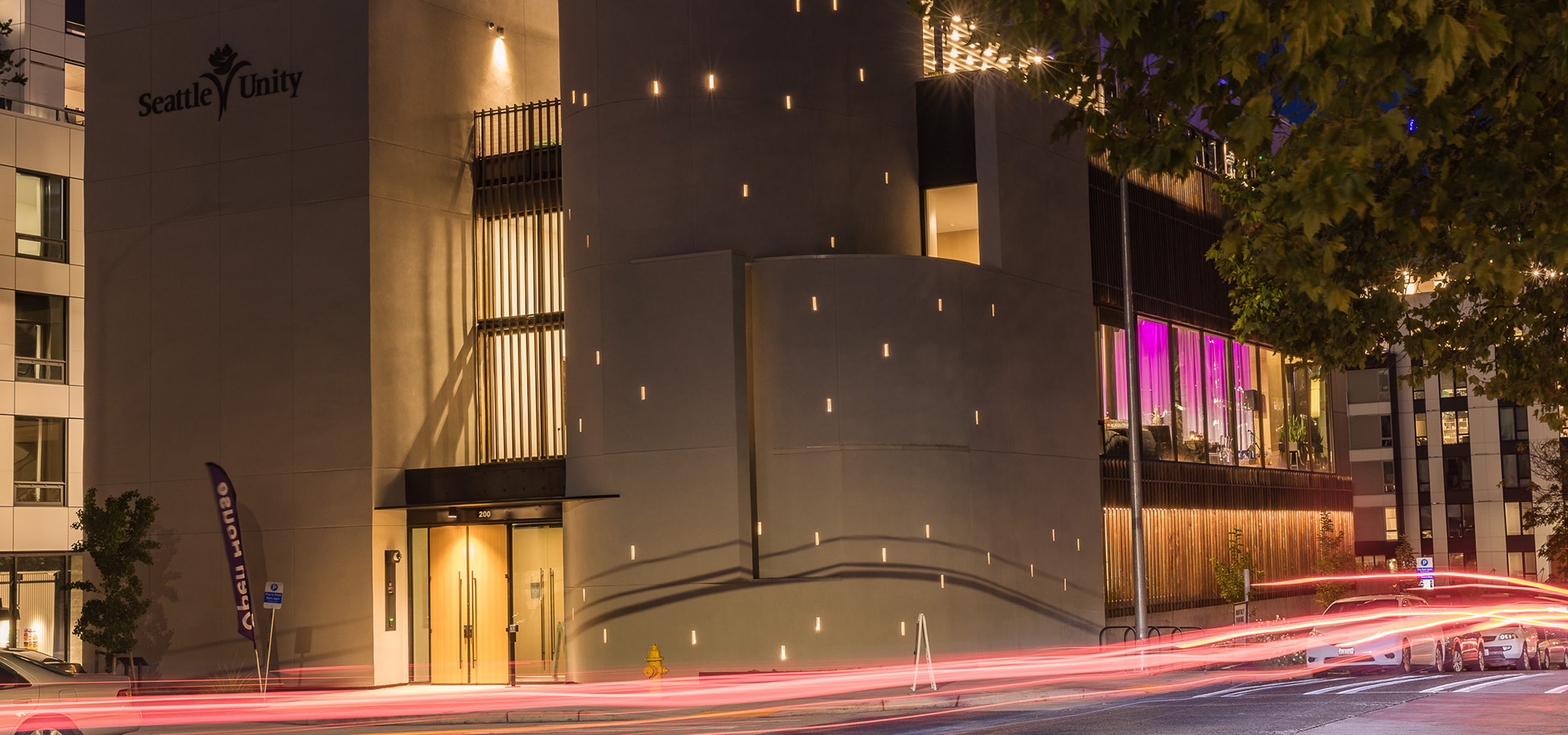 unity church at night
