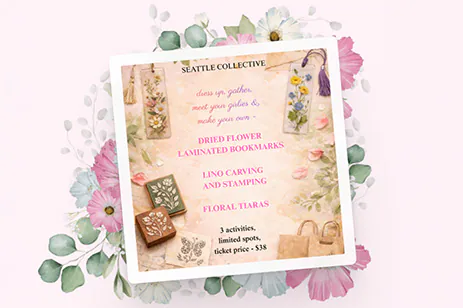 floral invitation