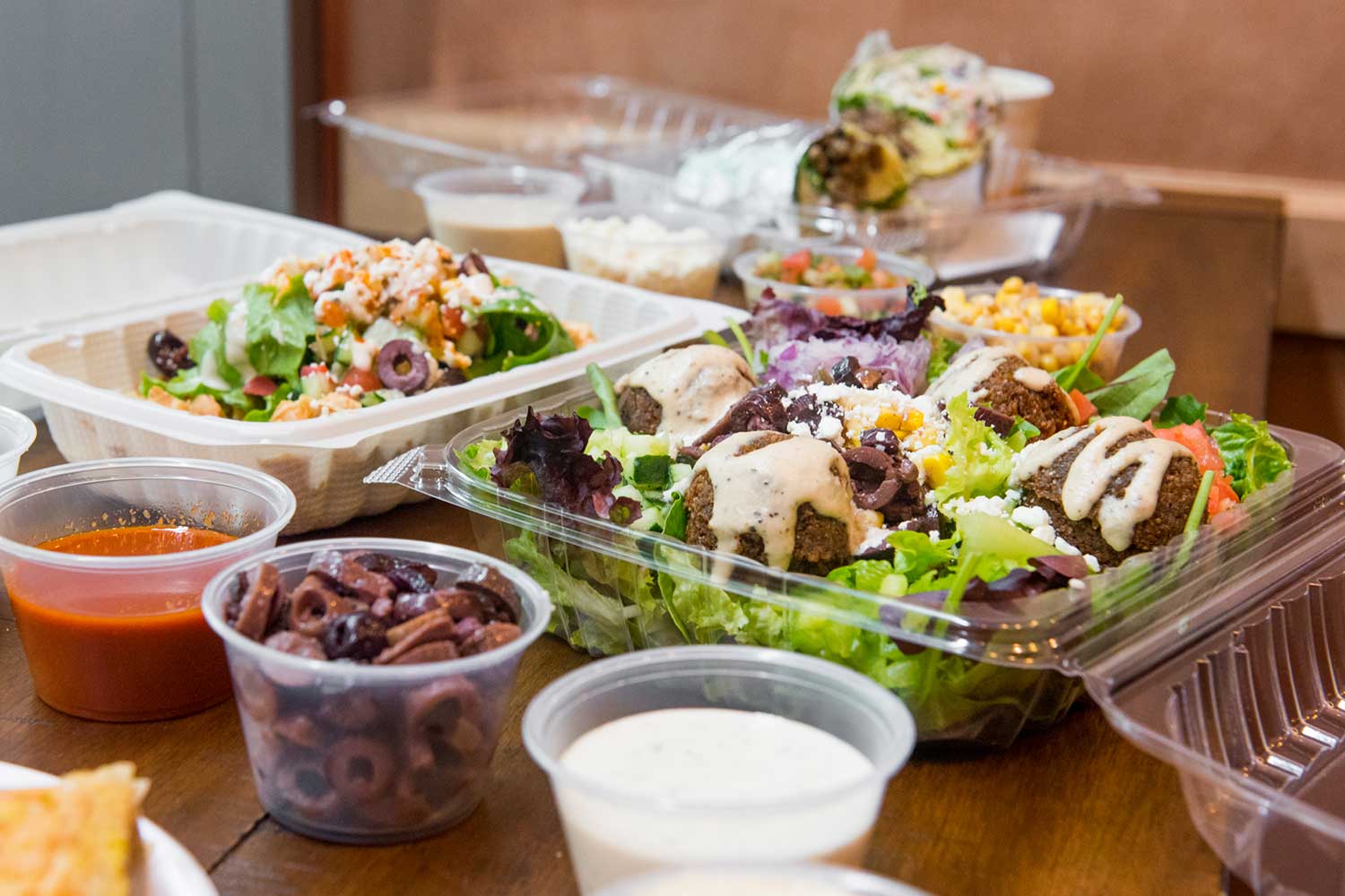 containers of food