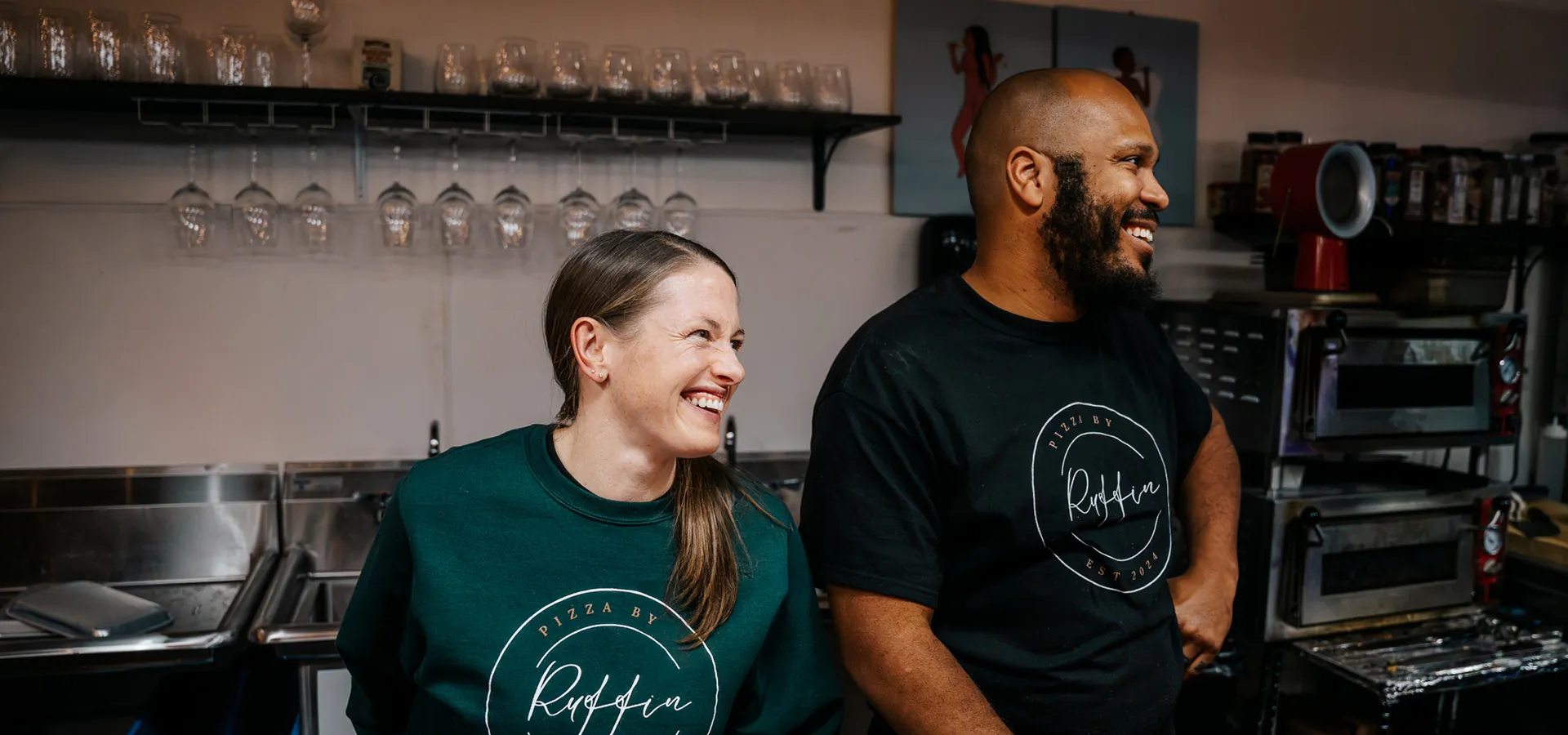 Pizza by Ruffin owners