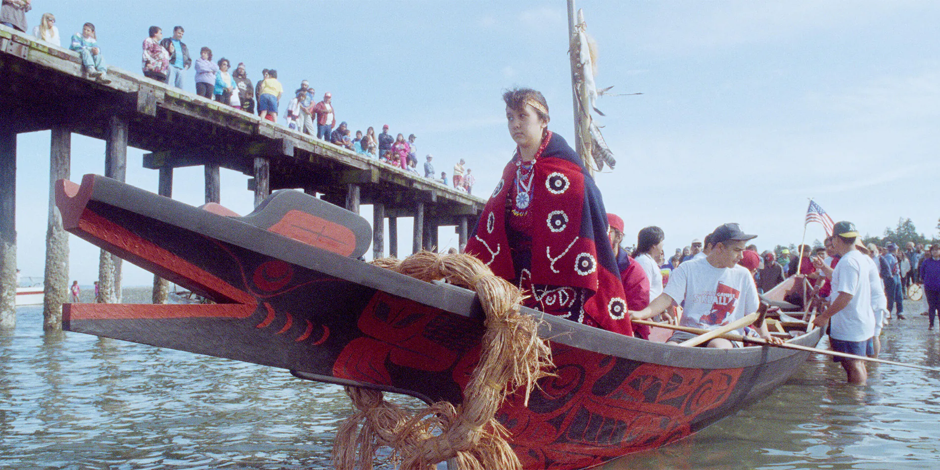 person in boat