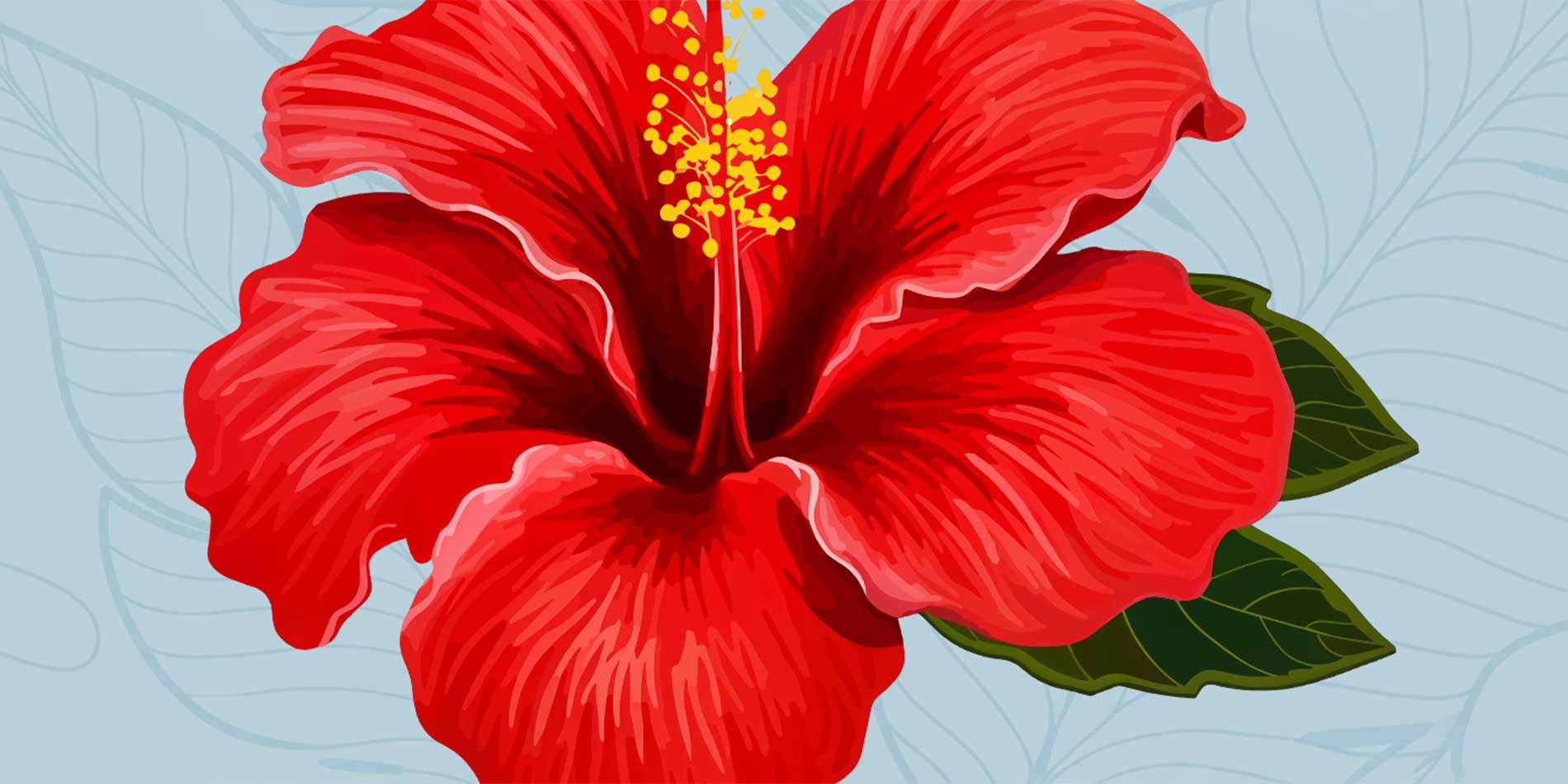 red flower