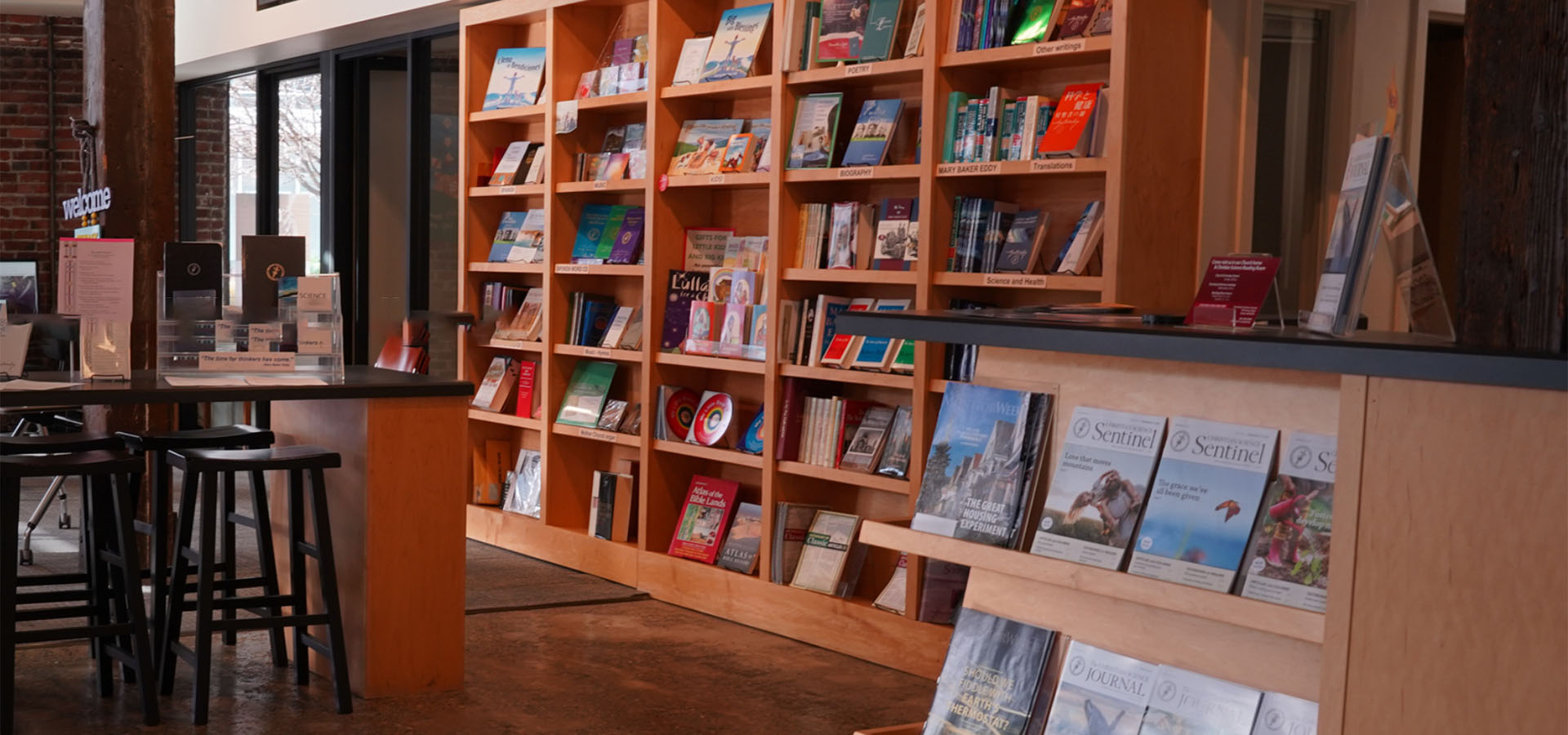 bookstore interior