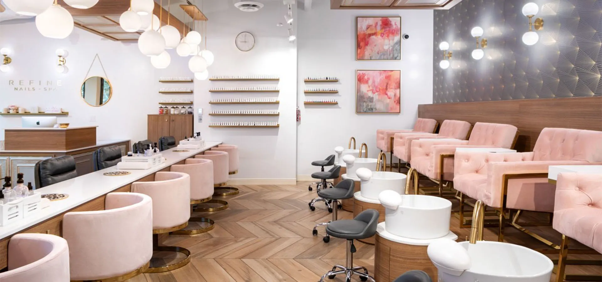 nail salon interior