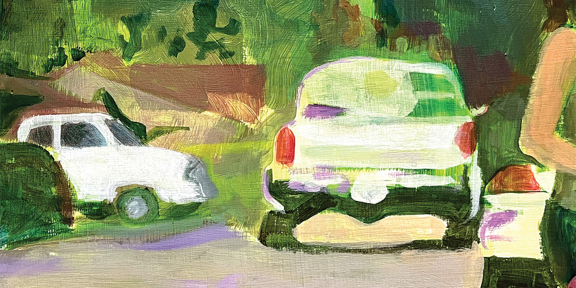 close up of artwork