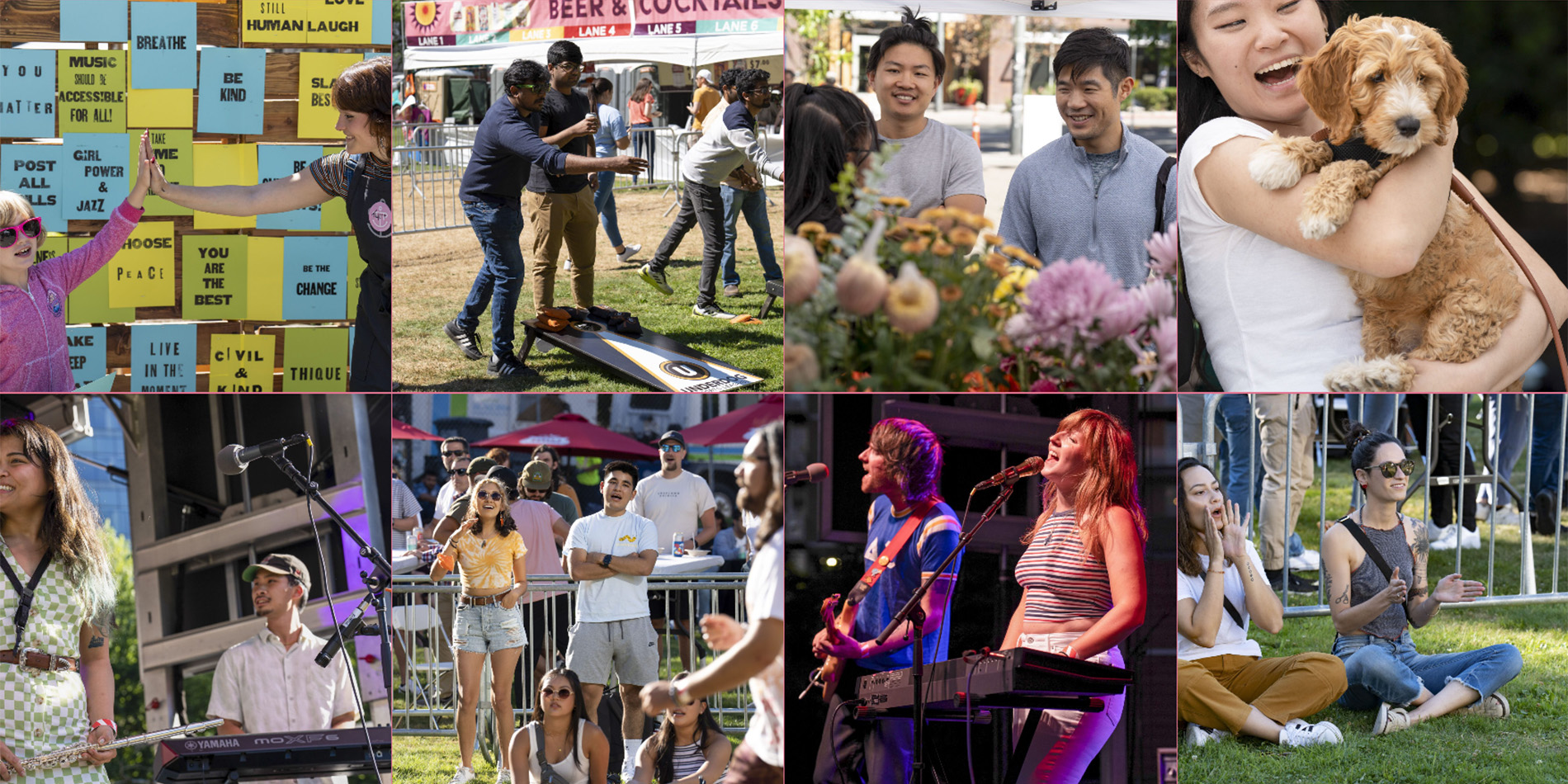 collage of photos from slubp