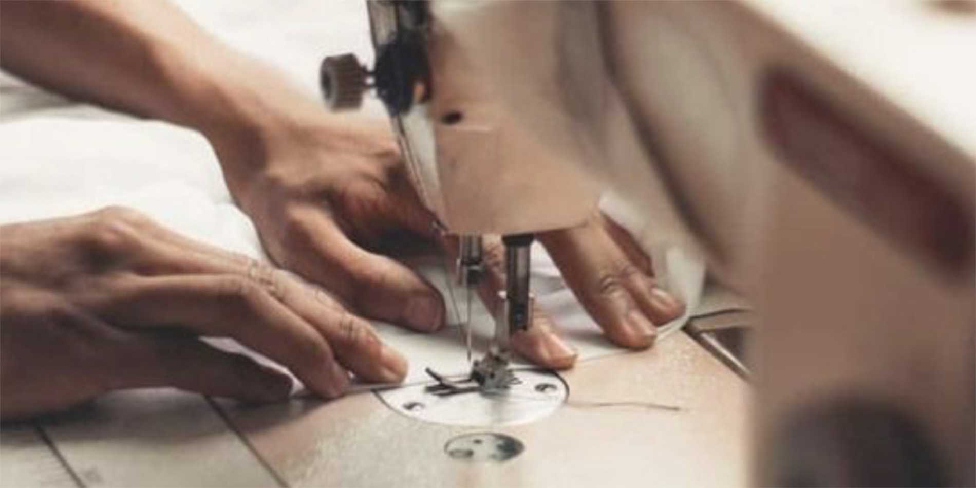 person sewing