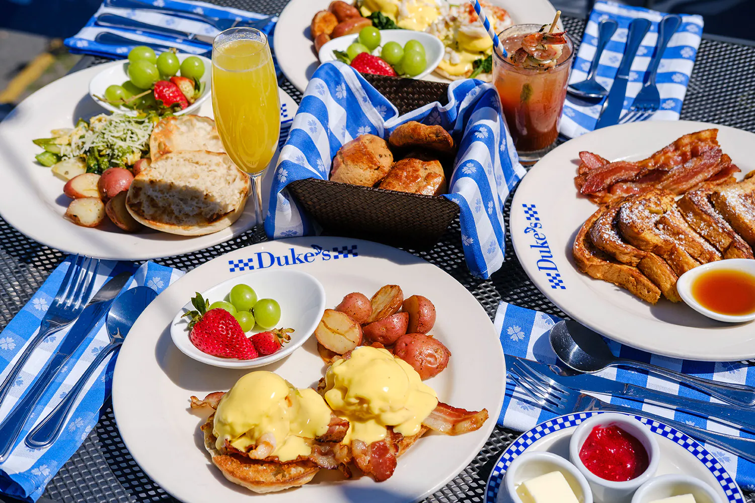 brunch spread