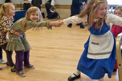 Image of girls playing