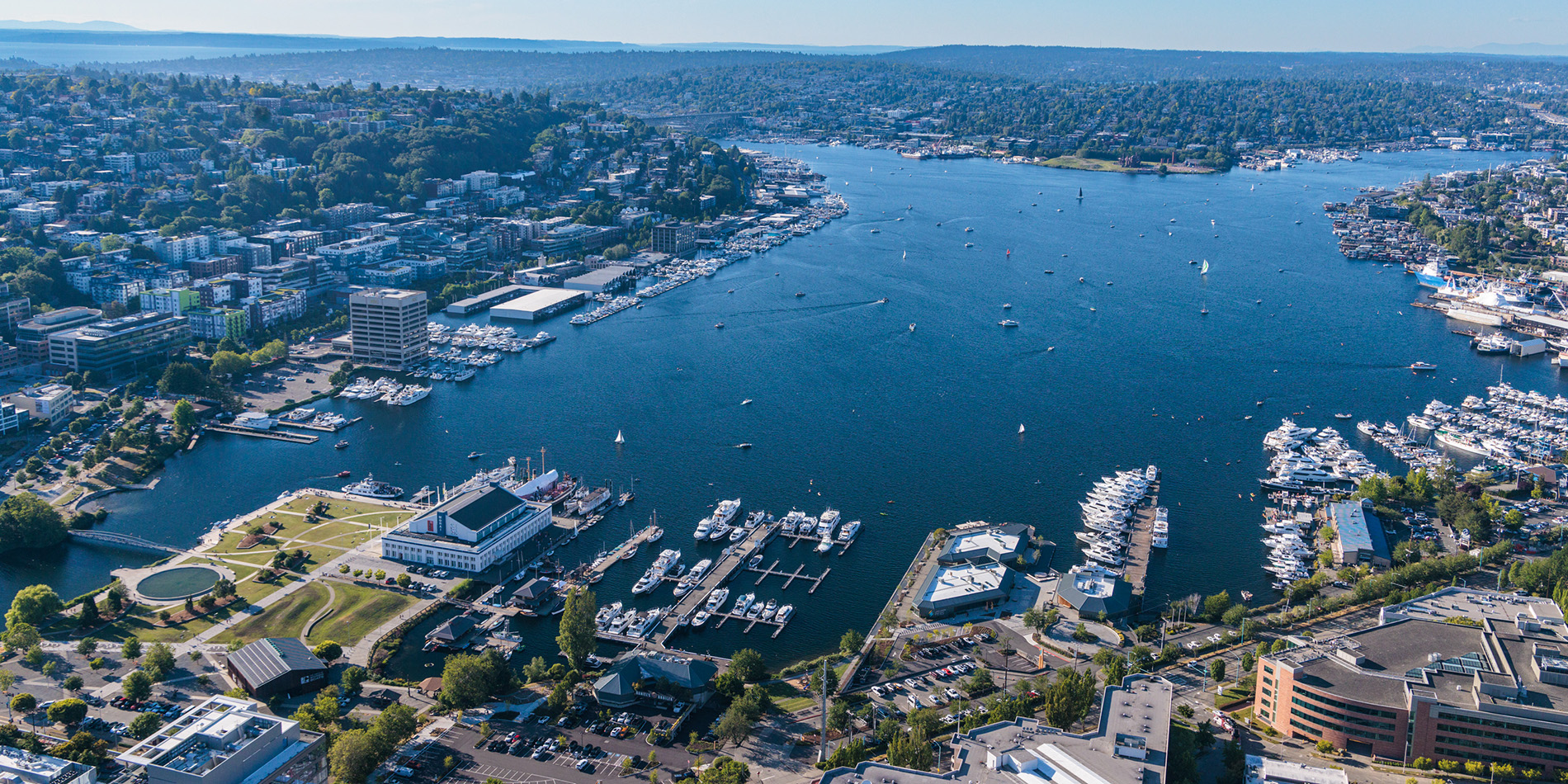 Lake Union aerial