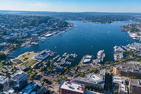 Lake Union aerial
