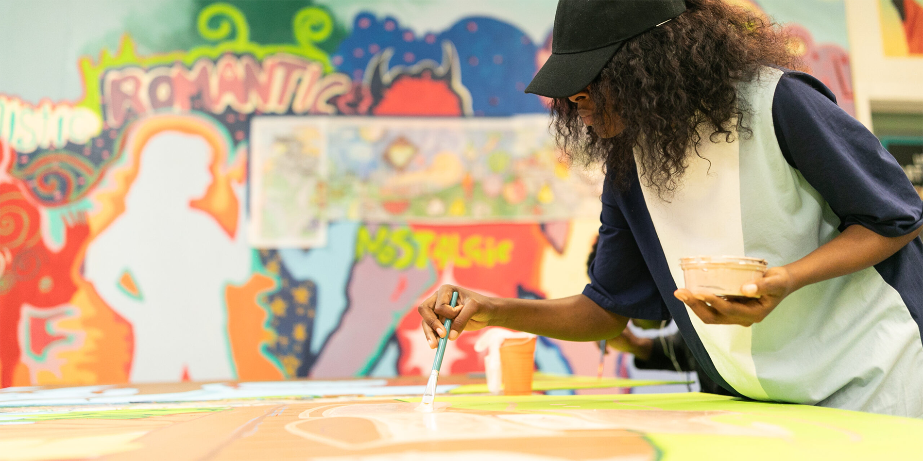 people painting